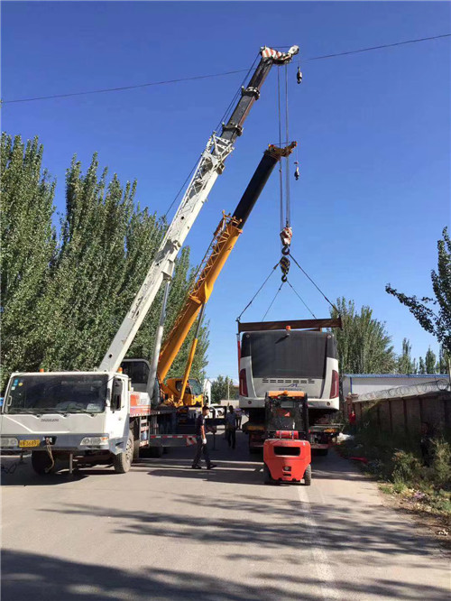 呼玛县港口集装箱搬运案例